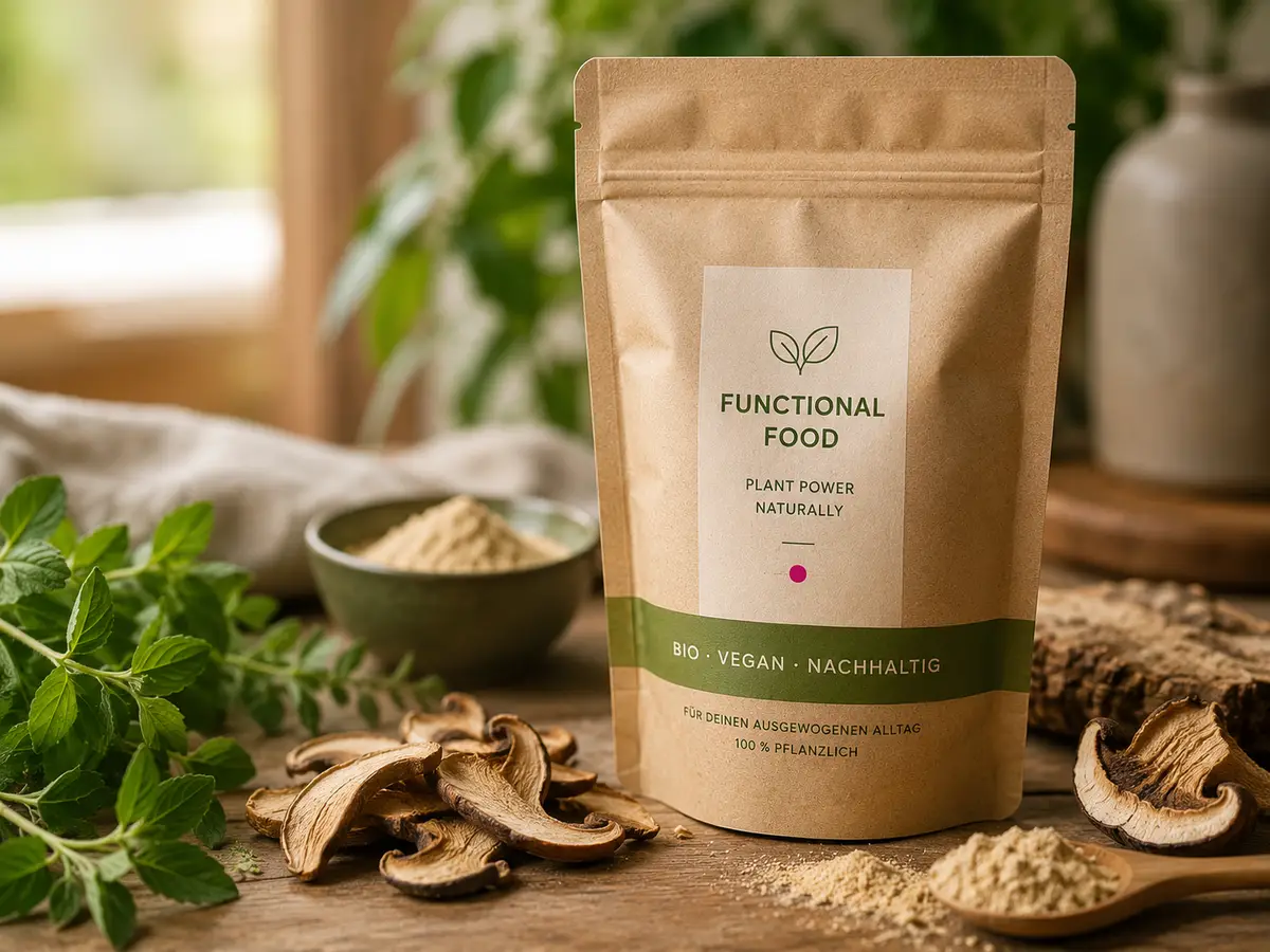 Bio Functional Food vegan abfüllen — DE-ÖKO-003