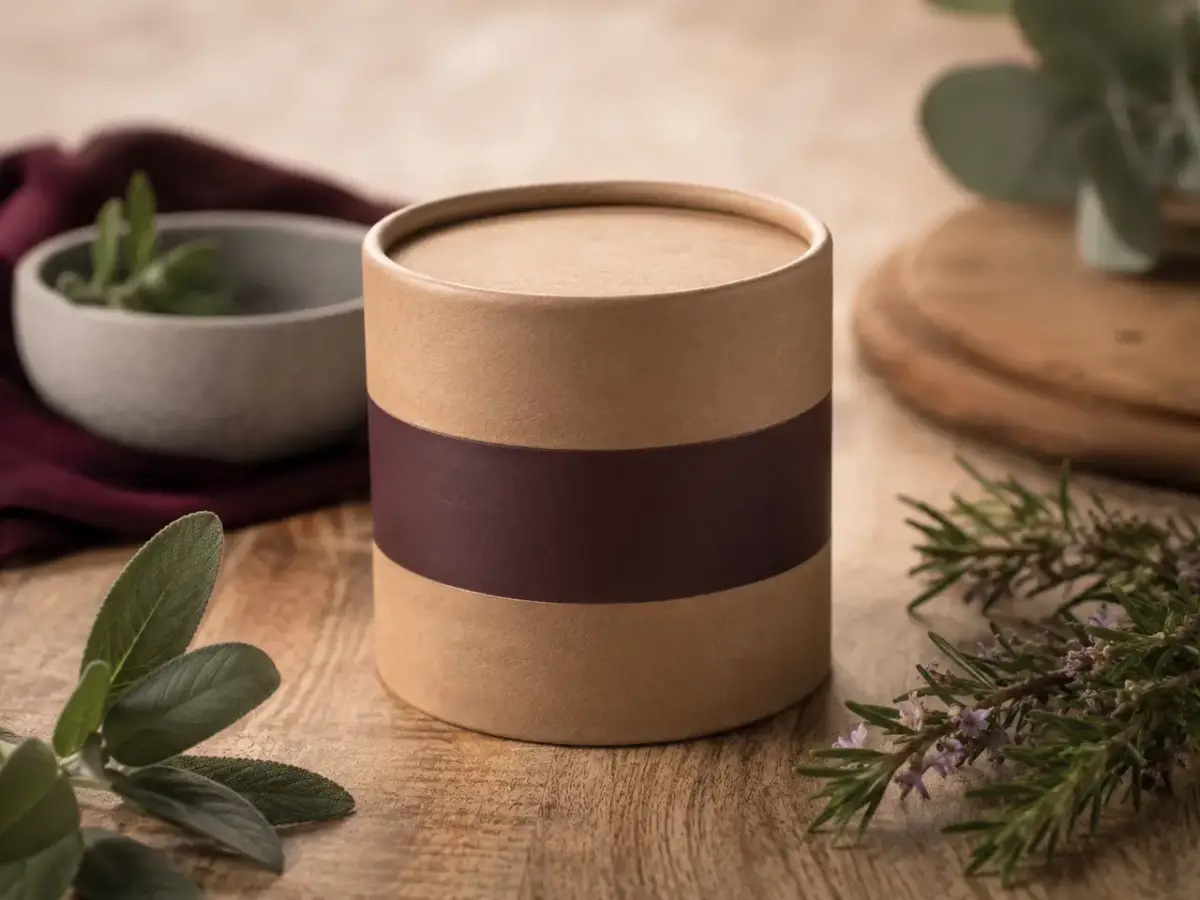Bio-Pappdose als nachhaltige Clean Label Verpackung mit DE-ÖKO-003 — OH!S GmbH