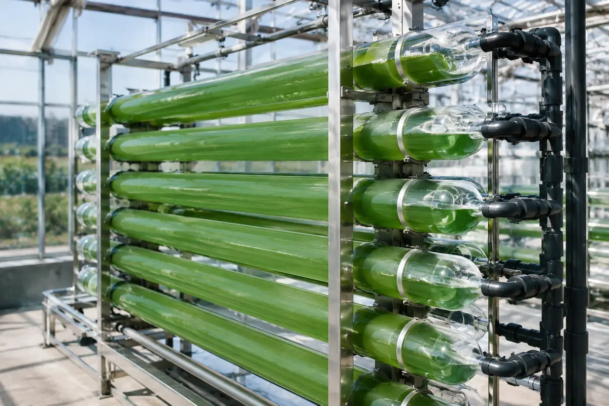 Spirulina-Anbau im Photobioreaktor – Kultivierung von Arthrospira platensis