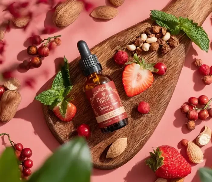 White Label Flavour Drops in 30ml Flaschen von OH!S mit individuellem Etikett