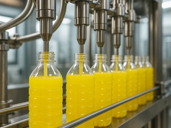 Nassabfüllung - Automatisierte Abfüllung in industriellem Umfeld