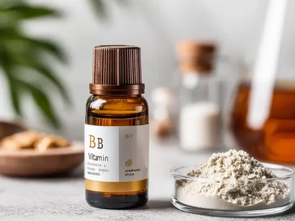Vitamin B3 - Niacin - weißes Pulver mit kleiner Flasche wbp
